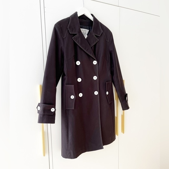 Marvin Richards Black Cotton Tench with White Stitching - Picture 3 of 10